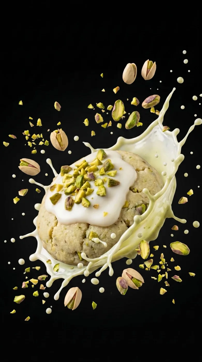 Galleta Pistacho-Maní explotando